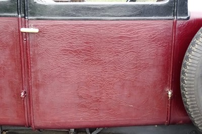 Lot 81 - 1928 Sunbeam Twenty Weymann Saloon