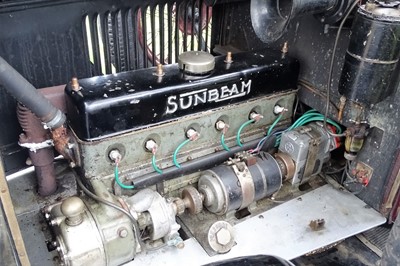 Lot 81 - 1928 Sunbeam Twenty Weymann Saloon
