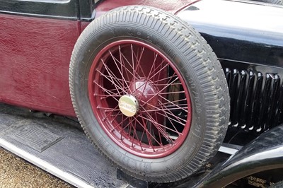 Lot 81 - 1928 Sunbeam Twenty Weymann Saloon