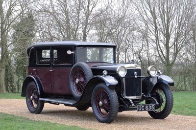 Lot 81 - 1928 Sunbeam Twenty Weymann Saloon