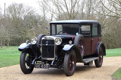 Lot 81 - 1928 Sunbeam Twenty Weymann Saloon