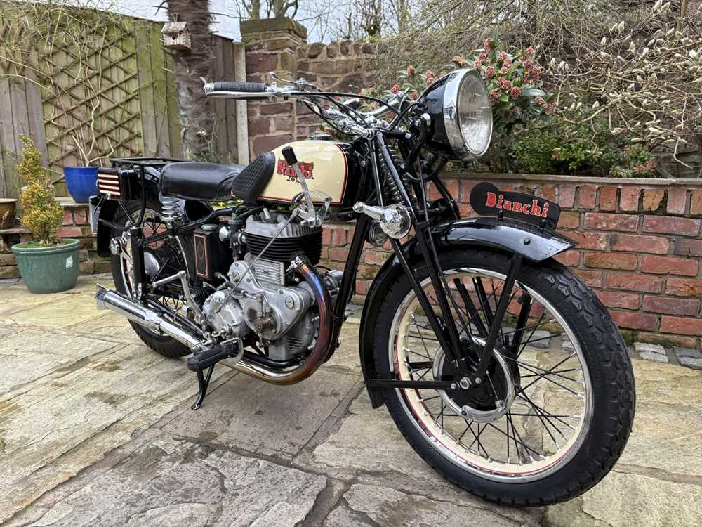 Lot 321 - 1938 Bianchi 500M