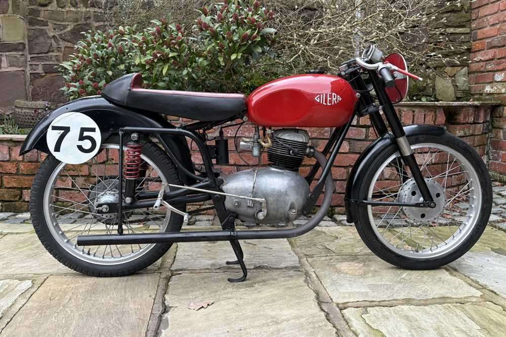 Lot 208 - c.1956 Gilera 150 Sport