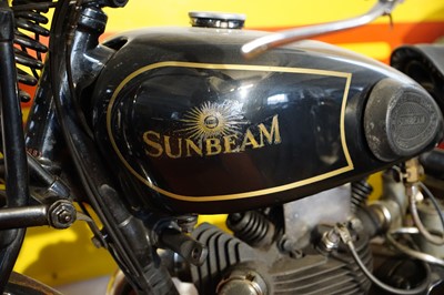 Lot 292 - 1931 Sunbeam Model 9