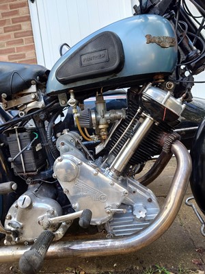 Lot 217 - 1952 Panther 100 Combination Sidecar