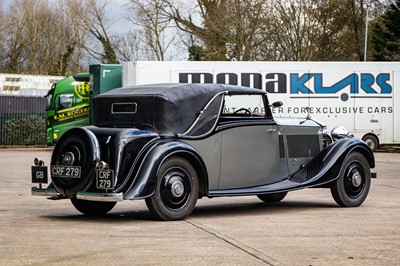 Lot 105 - 1933 Rolls-Royce 20/25 Three-position Drophead Coupé by Thrupp & Maberly