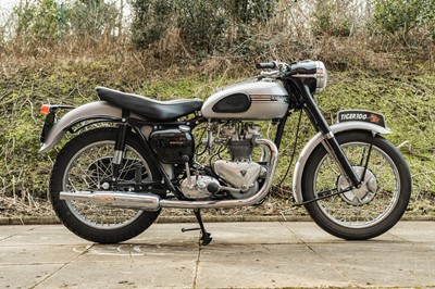 Lot 256 - 1954 Triumph T100