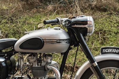 Lot 256 - 1954 Triumph T100