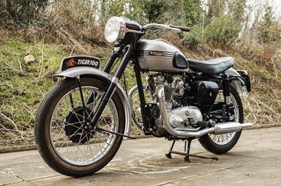 Lot 256 - 1954 Triumph T100