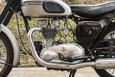 Lot 256 - 1954 Triumph T100