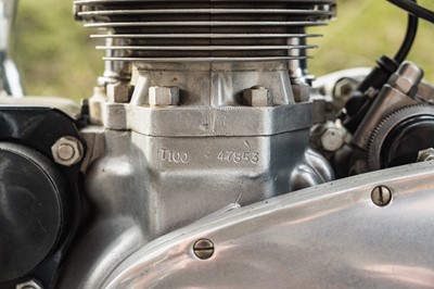 Lot 256 - 1954 Triumph T100