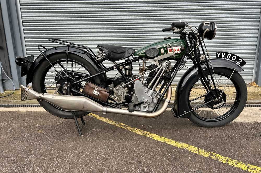 Lot 409 - 1929 BSA Model S29 'Sloper'