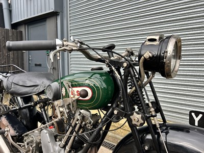 Lot 409 - 1929 BSA Model S29 'Sloper'
