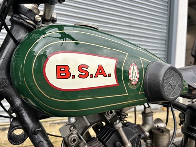 Lot 409 - 1929 BSA Model S29 'Sloper'