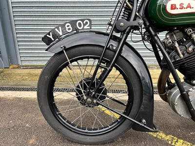 Lot 409 - 1929 BSA Model S29 'Sloper'