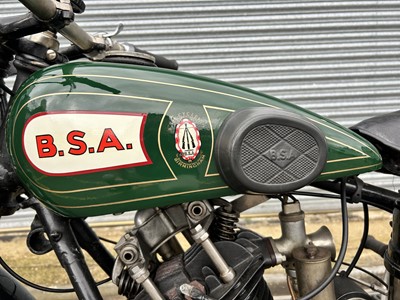 Lot 409 - 1929 BSA Model S29 'Sloper'