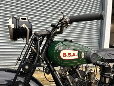 Lot 409 - 1929 BSA Model S29 'Sloper'