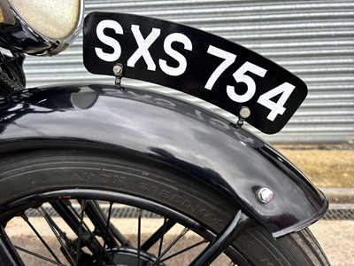 Lot 206 - 1936 Norton Model 18