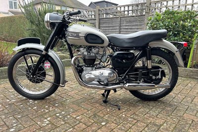 Lot 285 - 1957 Triumph Tiger 110