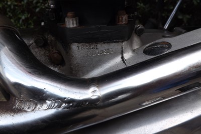 Lot 469 - 1965 Triumph TR6 Trophy