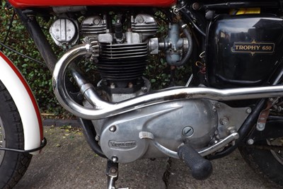 Lot 469 - 1965 Triumph TR6 Trophy