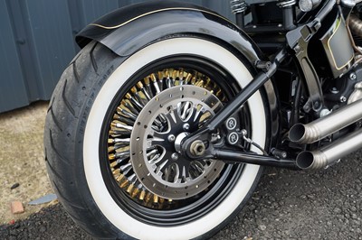 Lot 318 - 2010 Harley-Davidson Cross Bones Custom