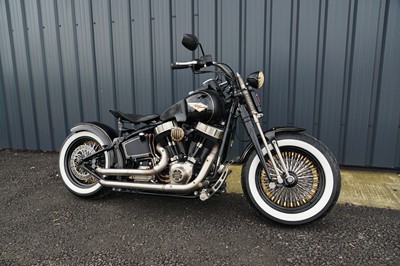 Lot 318 - 2010 Harley-Davidson Cross Bones Custom