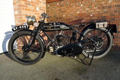 Lot 211 - 1927 AJS 350cc Model H4