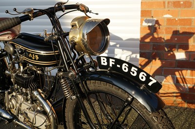 Lot 211 - 1927 AJS 350cc Model H4