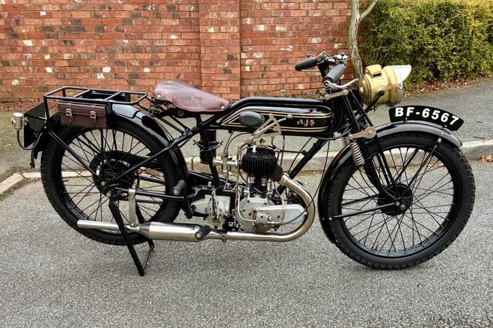 Lot 211 - 1927 AJS 350cc Model H4