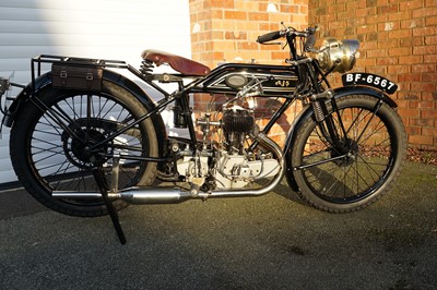 Lot 211 - 1927 AJS 350cc Model H4