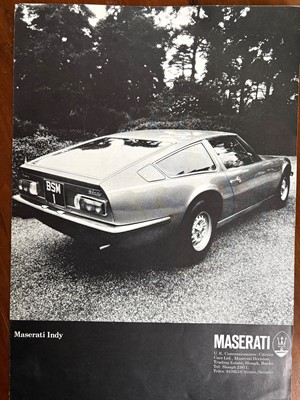 Lot 65 - 1971 Maserati Indy 4.2