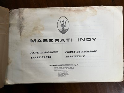 Lot 65 - 1971 Maserati Indy 4.2