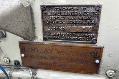 Lot 64 - 1951 Bentley MKVI HJ Mulliner Sports Saloon