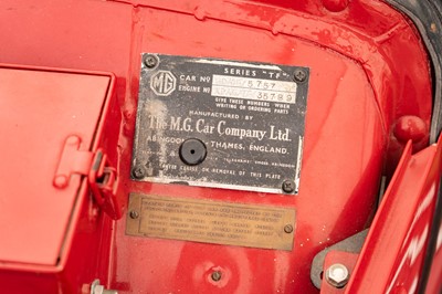 Lot 150 - 1954 MG TF 1250