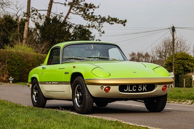 Lot 68 - 1971 Lotus Elan Sprint FHC
