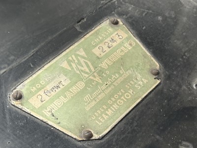 Lot 111 - 1956 Midland Electric Milk Float