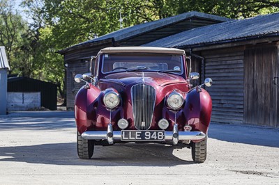 Lot 33 - 1950 Lagonda 2.6 Litre Drophead Coupé