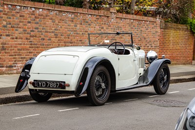 Lot 51 - 1933 Alvis Firefly 11.9hp Two-Seater with Dickey
