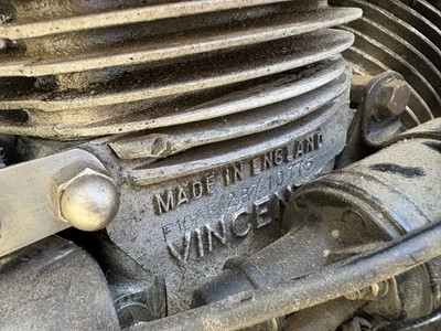 Lot 1955 Vincent Black Prince/Watsonian Combination