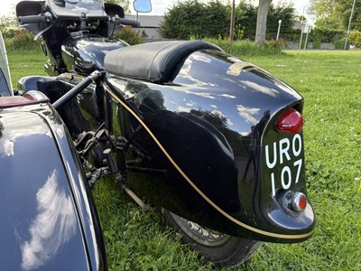 Lot 1955 Vincent Black Prince/Watsonian Combination
