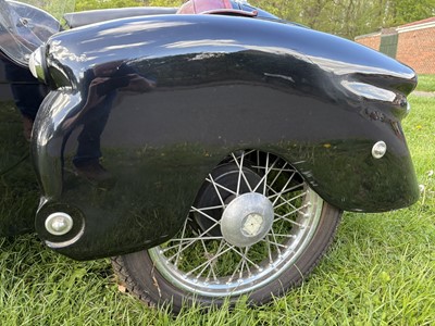 Lot 1955 Vincent Black Prince/Watsonian Combination