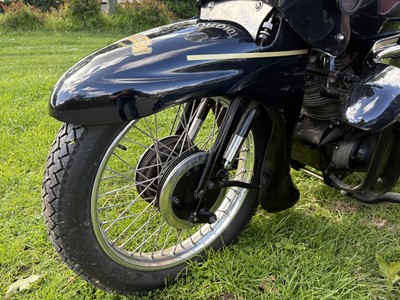 Lot 1955 Vincent Black Prince/Watsonian Combination