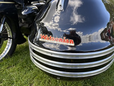 Lot 1955 Vincent Black Prince/Watsonian Combination