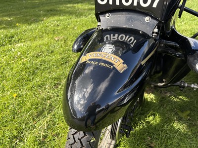 Lot 1955 Vincent Black Prince/Watsonian Combination