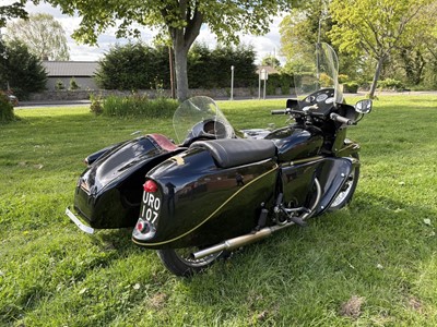 Lot 1955 Vincent Black Prince/Watsonian Combination