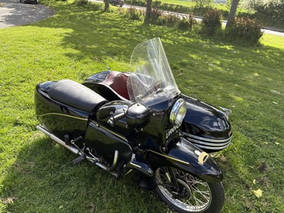 Lot 1955 Vincent Black Prince/Watsonian Combination