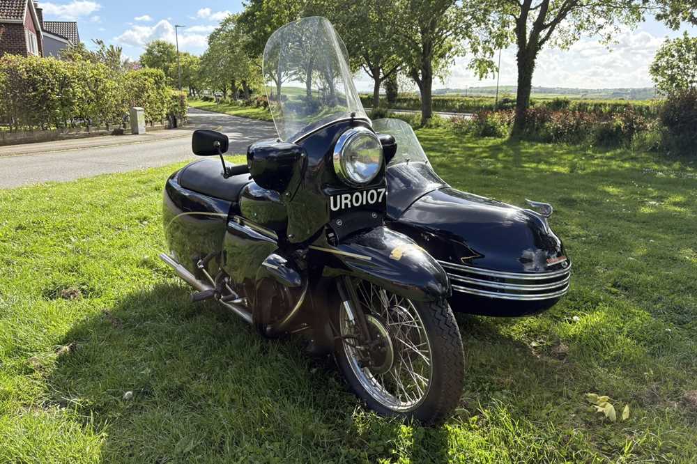 Lot 1955 Vincent Black Prince/Watsonian Combination