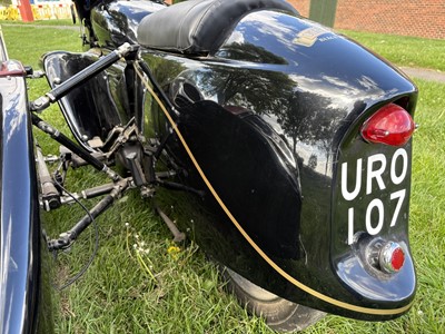 Lot 1955 Vincent Black Prince/Watsonian Combination