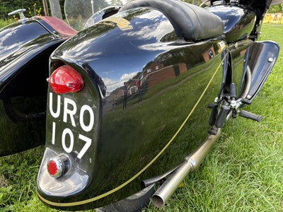 Lot 1955 Vincent Black Prince/Watsonian Combination